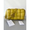 Bottega Veneta Padded Cassette Bag In Yellow Lambskin 459