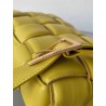 Bottega Veneta Padded Cassette Bag In Yellow Lambskin 459