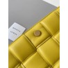 Bottega Veneta Padded Cassette Bag In Yellow Lambskin 459