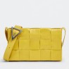 Bottega Veneta Cassett Bag In Yellow Wrinkled Calfskin 135