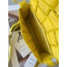 Bottega Veneta Cassett Bag In Yellow Wrinkled Calfskin 135