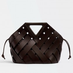 Bottega Veneta Medium Point Bag In Fondant Intrecciato Leather  971