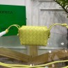 Bottega Veneta Loop Mini Bag In Kiwi Intrecciato Lambskin 104