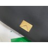 Bottega Veneta Mount Medium Envelope Bag In Black Calfskin 709