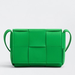 Bottega Veneta Candy Cassette Bag In Parakeet Lambskin 288