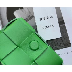 Bottega Veneta Candy Cassette Bag In Parakeet Lambskin 288