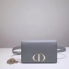 Dior 30 Montaigne 2 In 1 Belt Bag In Grey Calfskin 600
