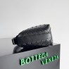 Bottega Veneta Mini Wallace Bag in Black Intrecciato Calfskin 873