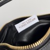 Bottega Veneta Mini Wallace Bag in Black Intrecciato Calfskin 873