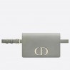 Dior 30 Montaigne 2 In 1 Belt Bag In Grey Calfskin 600