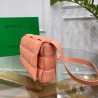 Bottega Veneta Padded Cassette Bag In Peachy Calfskin 809