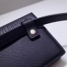 Dior 30 Montaigne 2 In 1 Belt Bag In Black Calfskin 630