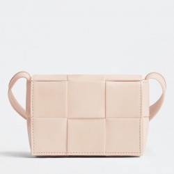 Bottega Veneta Candy Cassette Bag In Melon Washed Lambskin 678