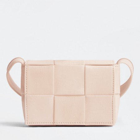 Bottega Veneta Candy Cassette Bag In Melon Washed Lambskin 678