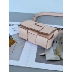 Bottega Veneta Candy Cassette Bag In Melon Washed Lambskin 678