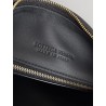 Bottega Veneta Gemelli Medium Bag in Black Intrecciato Lambskin 742