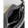 Bottega Veneta Gemelli Medium Bag in Black Intrecciato Lambskin 742