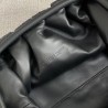 Bottega Veneta The Pouch Clutch In Black Intrecciato Leather 798