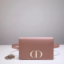 Dior 30 Montaigne 2 In 1 Belt Bag In Poudre Calfskin 215