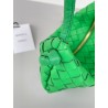 Bottega Veneta Turn Bag In Green Intrecciato Lambskin 920