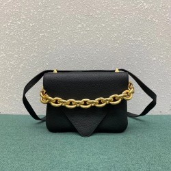Bottega Veneta Mount Small Bag In Black Leather 978