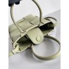 Bottega Veneta Mini Cassette Tote Bag In Travertine Lambskin 476