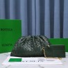 Bottega Veneta Large Pouch Clutch In Raintree Intrecciato Lambskin 599