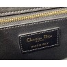 Dior 30 Montaigne Shoulder Bag In Black Calfskin  849