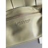 Bottega Veneta Cassett Bag In Travertine Intrecciato Lambskin 282