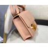 Dior 30 Montaigne Shoulder Bag In Pale Pink Calfskin  883