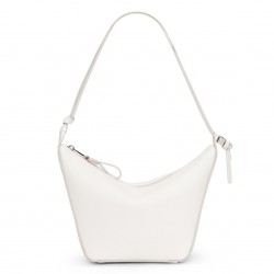 Loewe Mini Hammock Hobo Bag in White Calfskin 333