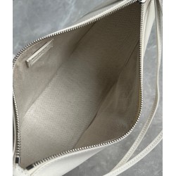 Loewe Mini Hammock Hobo Bag in White Calfskin 333