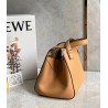 Loewe Hammock Nugget Bag In Brown Calfskin 415