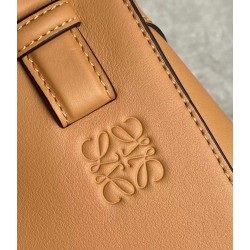 Loewe Hammock Nugget Bag In Brown Calfskin 415