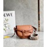 Loewe Mini Gate Dual Bag In Tan Calfskin 692