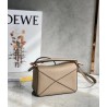 Loewe Puzzle Mini Bag In Sandy Grained Calfskin 412