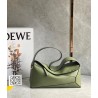 Loewe Puzzle Hobo Bag In Green Nappa Calfskin 331