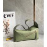 Loewe Puzzle Hobo Bag In Green Nappa Calfskin 331