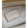 Loewe Puzzle Small Bag in Multicolor Angora and Beige Calfskin 298