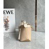 Loewe Puzzle Small Bag in Multicolor Angora and Beige Calfskin 298