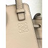 Loewe Mini Hammock Drawstring Bag In Sand Calfskin 399