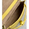 Loewe Gate Dual Mini Bag in Yellow Calfskin 634