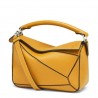 Loewe Puzzle Mini Bag In Avocado Green Calfskin 661