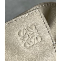 Loewe Mini Flamenco Clutch Bag In Angora Calfskin 687