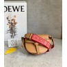 Loewe Mini Gate Dual Bag In Brown Calfskin 725