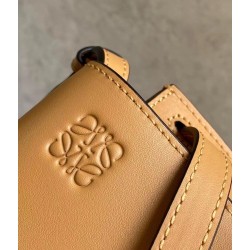 Loewe Mini Gate Dual Bag In Brown Calfskin 725