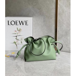 Loewe Flamenco Mini Clutch In Rosemary Nappa Leather 772