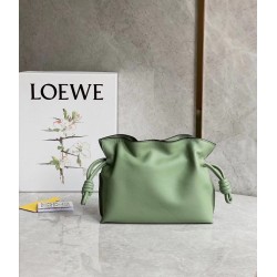 Loewe Flamenco Mini Clutch In Rosemary Nappa Leather 772