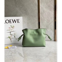 Loewe Flamenco Mini Clutch In Rosemary Nappa Leather 772