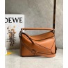 Loewe Puzzle Medium Bag In Brown Classic Calfskin 804